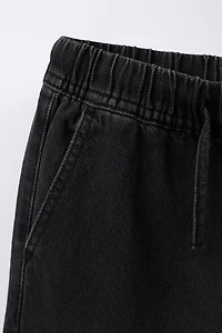 PANTALON DENIM CARGO