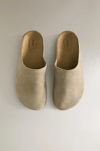 MINIMALIST LEATHER CLOGS
