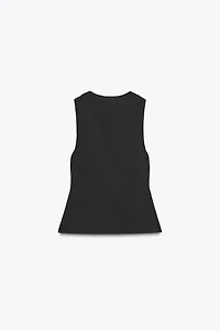 TOP CINTRÉ ZIP