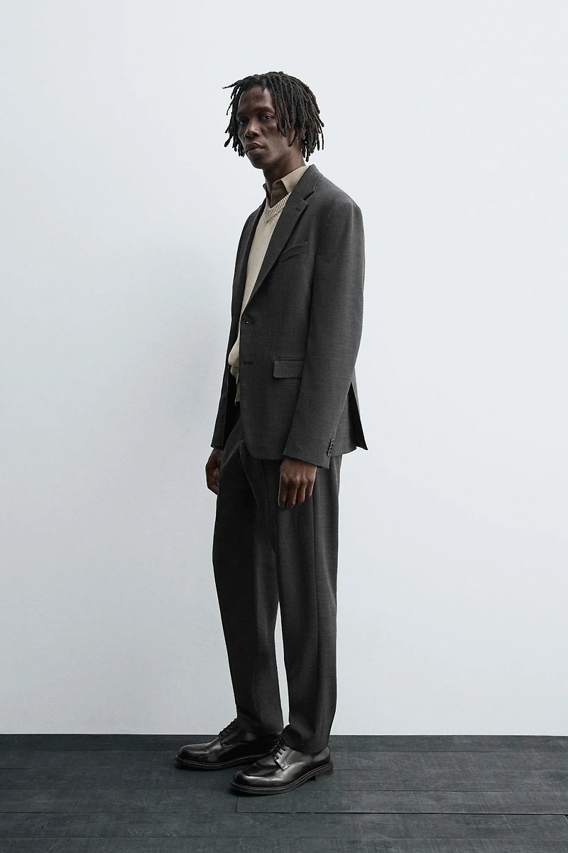 WOOL SUIT BLAZER