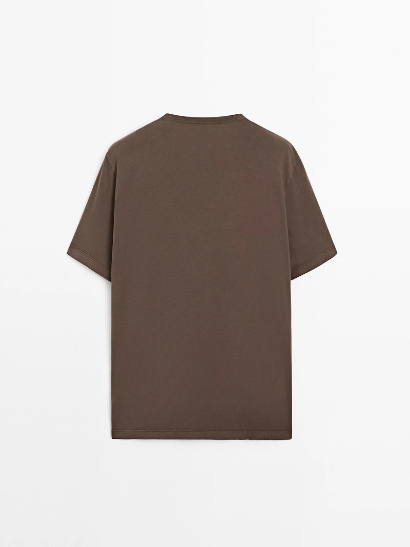 T-shirt manches courtes effet usé