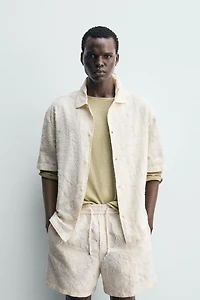 TEXTURED JACQUARD SHIRT