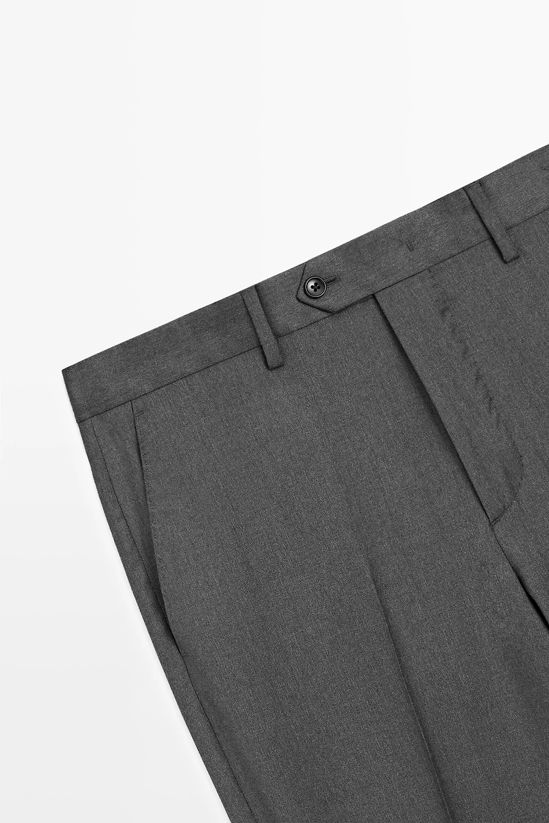 100% Cool Wool Suit Pants