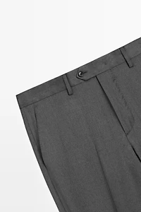 100% Cool Wool Suit Pants