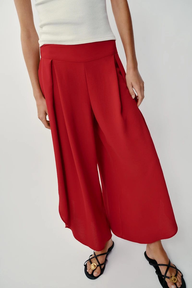 PANTALON FLUIDE À OUVERTURES