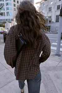 OVERSIZED PLAID SHIRT