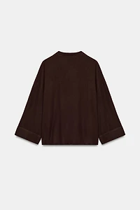 FLUID LINEN SHIRT