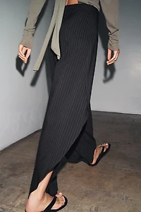 VENTED PINSTRIPE PANTS ZW COLLECTION