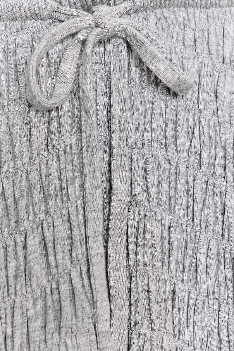 RUFFLED MIDI SKIRT