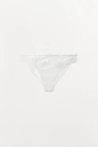 POINTELLE LACE PANTIES