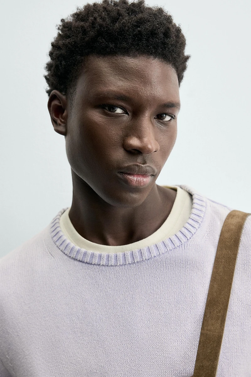 RELAXED FIT COTTON JUMPER
