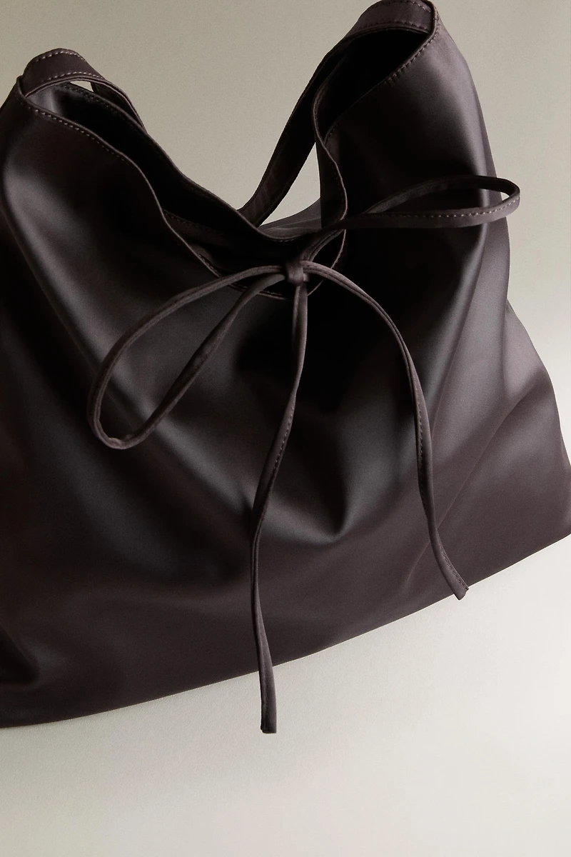 SATEEN TOTE BAG