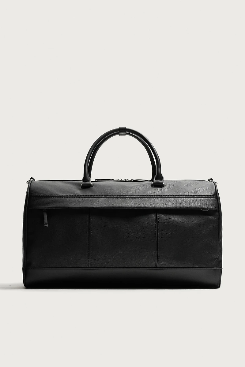 TEXTURED TRAVEL BAG
