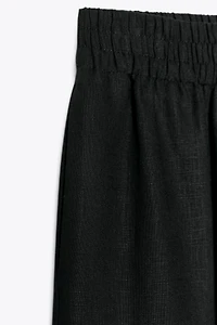 WIDE LINEN PANTS