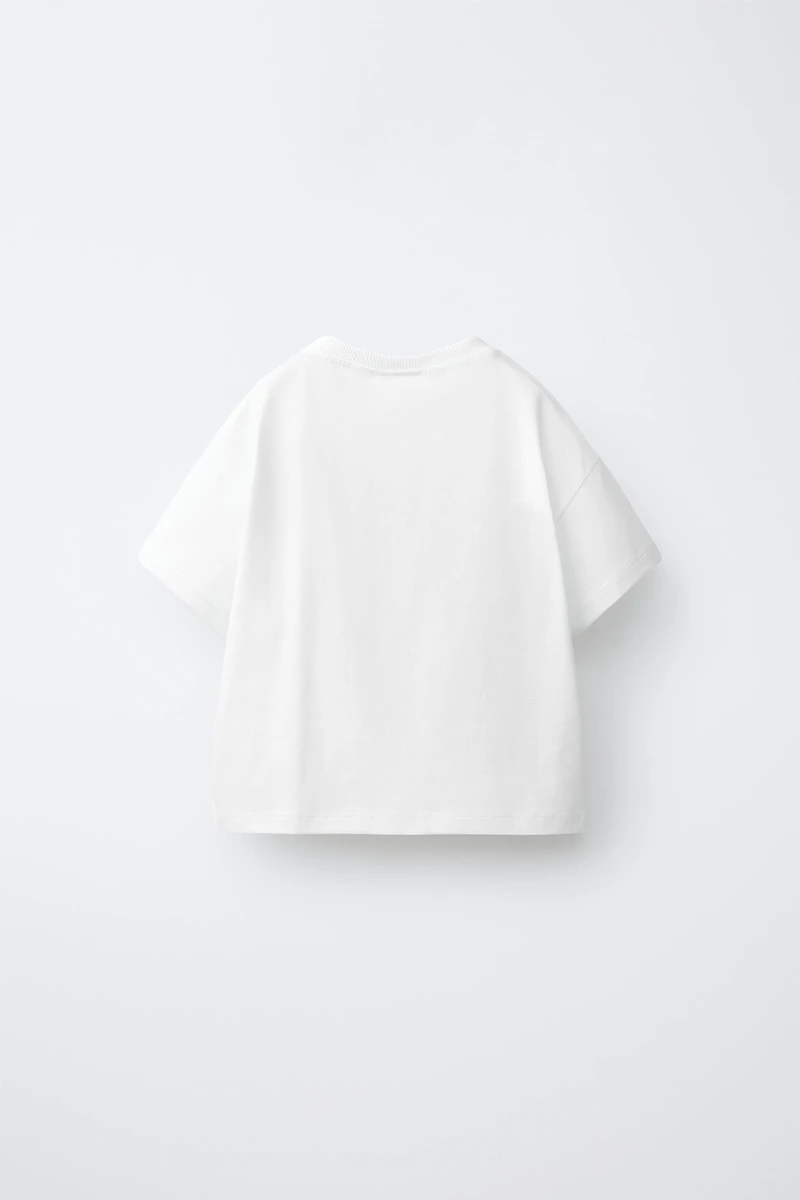 T-SHIRT À IMPRIMÉ TROPICAL