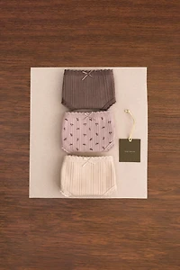 ZARA TIMELESS - THREE-PACK OF RIBBED UNDERWEAR