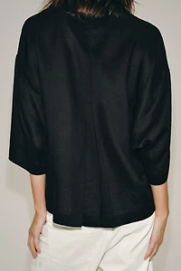 ZW COLLECTION FLOWY OVERSIZED SHIRT