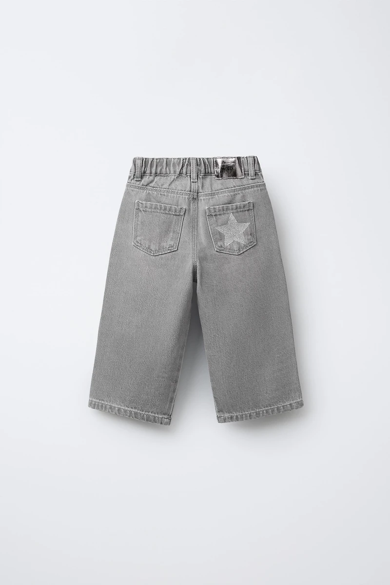 SIDE STARS CULOTTE JEANS