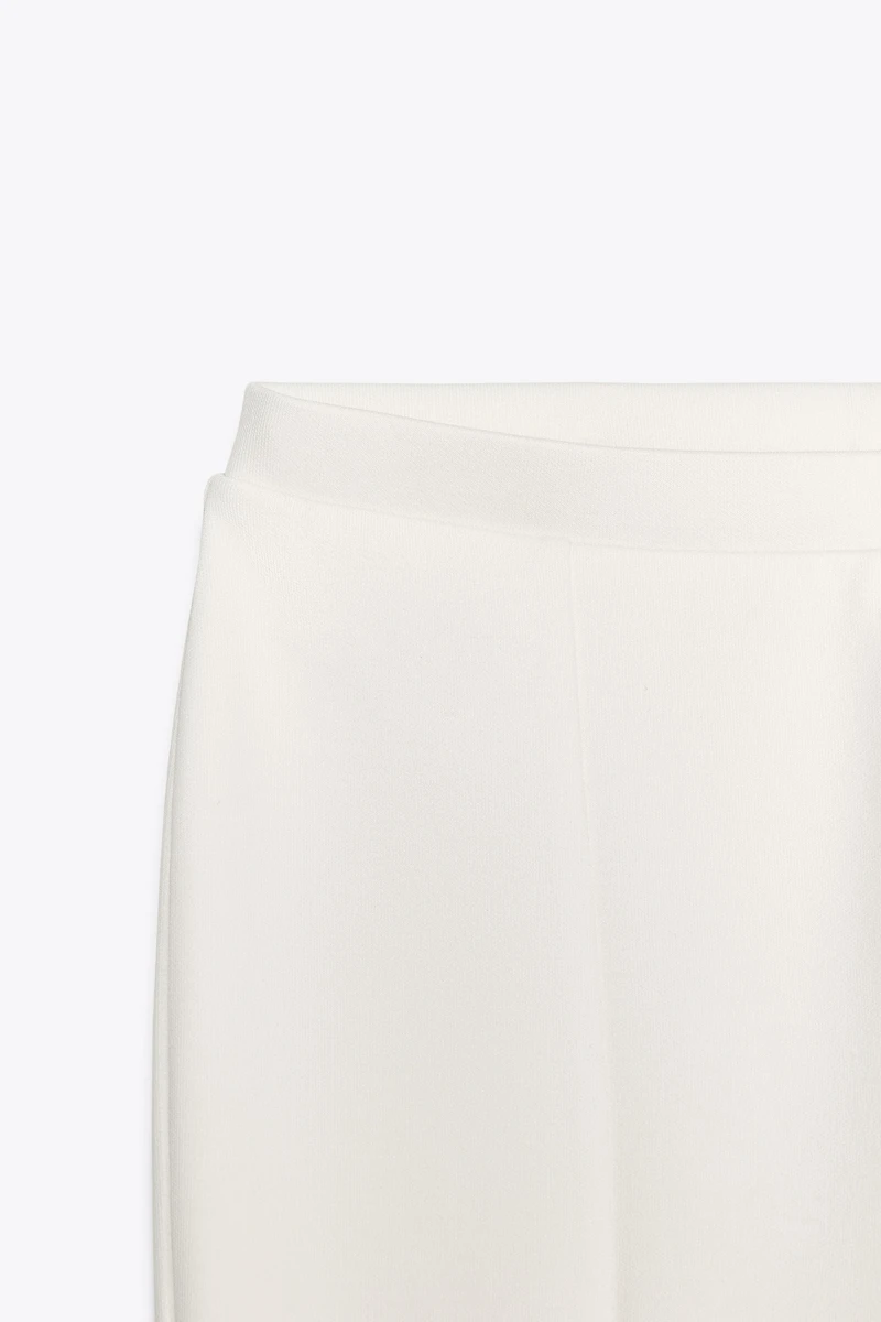 INTERLOCK FLARE PANTS