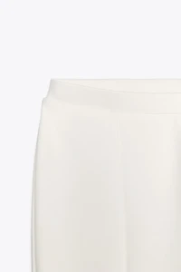 INTERLOCK FLARE PANTS