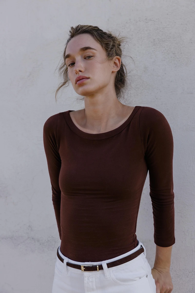 BOATNECK T-SHIRT