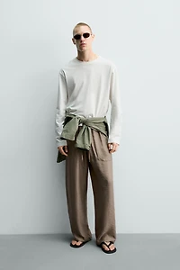 RELAXED FIT FLOWY PANTS