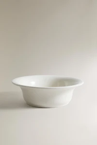 SMOOTH EARTHENWARE BOWL