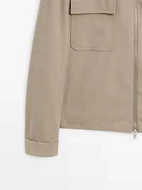 Total look technical jacket