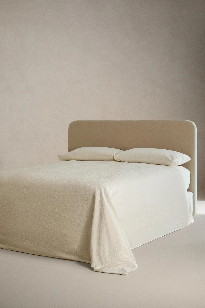 JACQUARD COTTON DUVET COVER