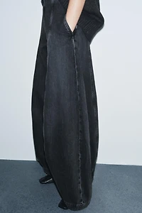 ZW COLLECTION BALLOON HIGH-RISE JEANS