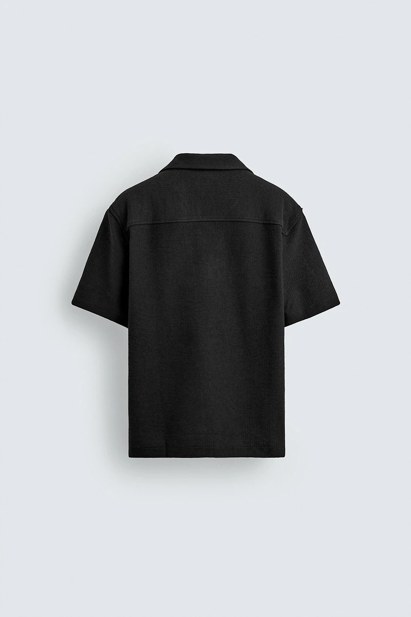 TEXTURED WEAVE SHIRT