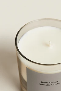 G) DARK AMBER SCENTED CANDLE
