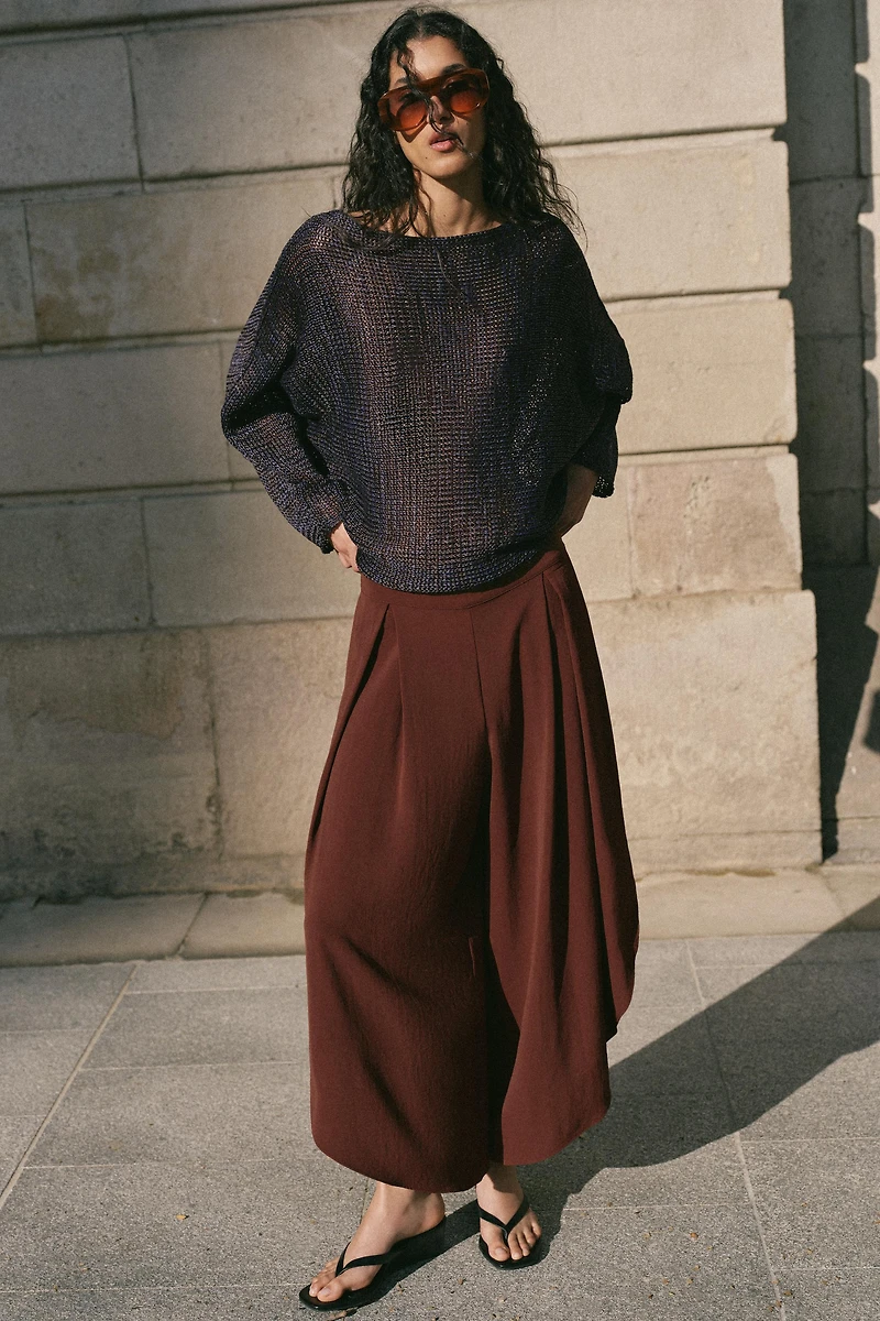 FLOWY PANTS WITH VENTS