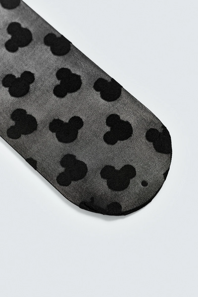 MICKEY MOUSE SILHOUETTE TIGHTS HARRY LAMBERT FOR ZARA X DISNEY