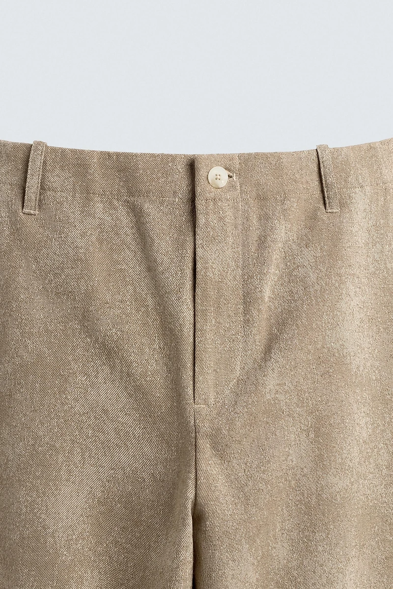PANTALON CHINO RELAXED FIT JACQUARD