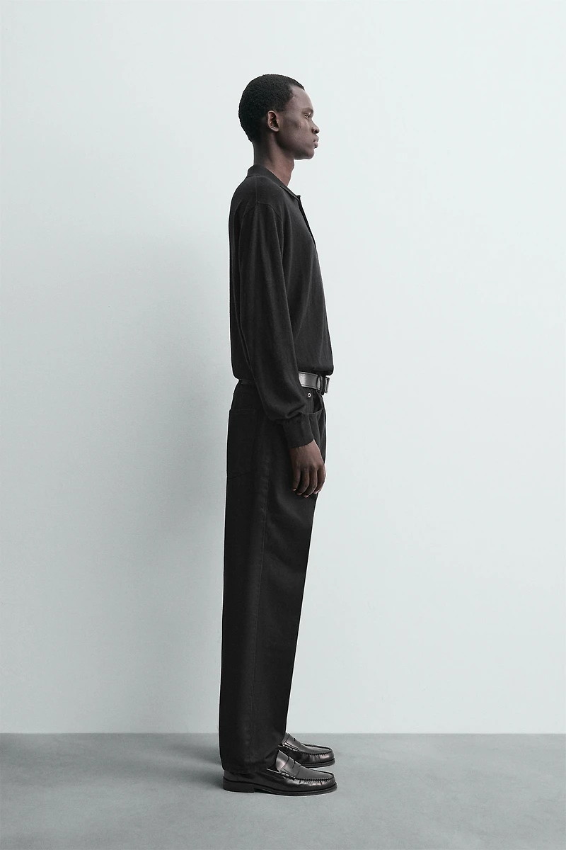 STRAIGHT ANKLE FIT JEANS