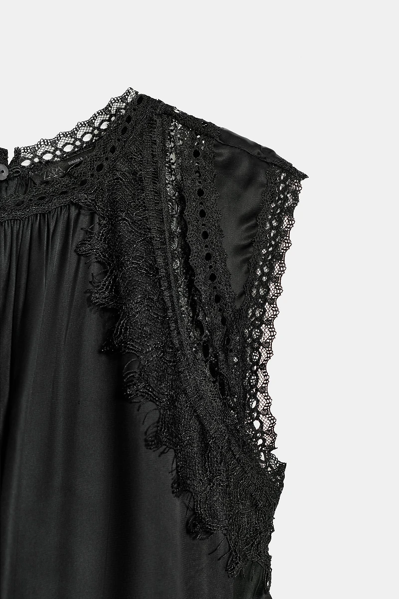 ZW COLLECTION SHORT LACE DRESS
