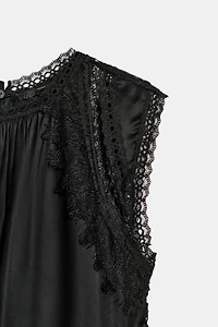 ZW COLLECTION SHORT LACE DRESS