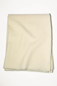 FRINGED SOFT BLANKET