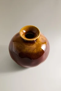 VASE EN CÉRAMIQUE COULEUR BAS