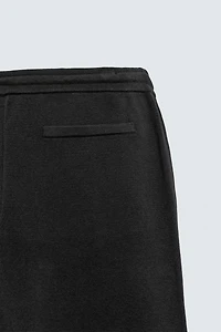 TEXTURED KNIT PANTS