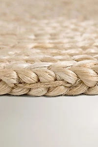 OVAL JUTE DOORMAT