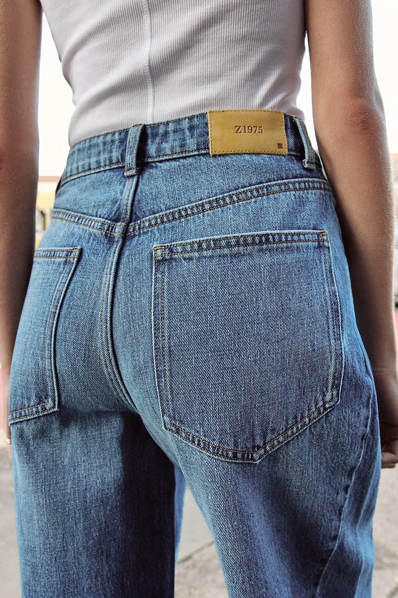 JEAN Z1975 BARREL TAILLE HAUTE COUTURES