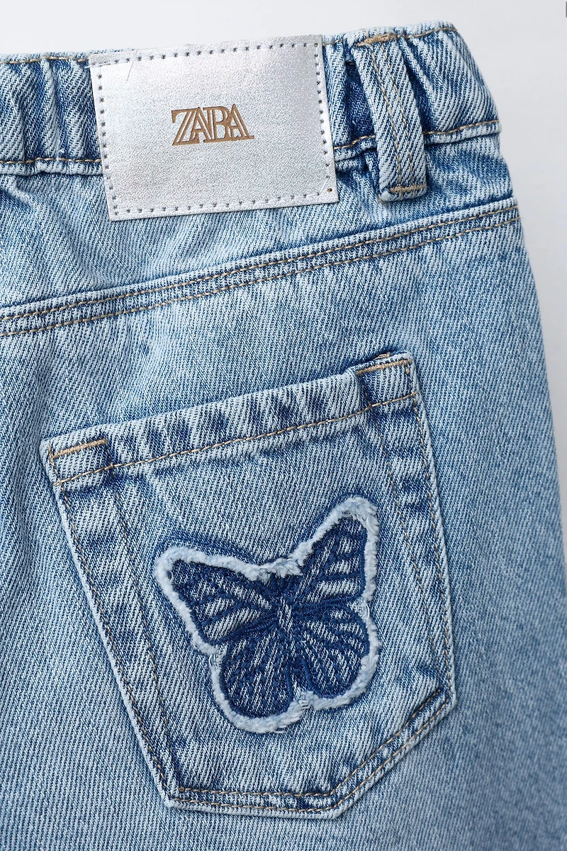 BUTTERFLY STRAIGHT JEANS