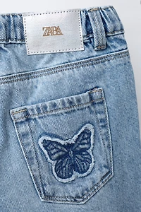BUTTERFLY STRAIGHT JEANS