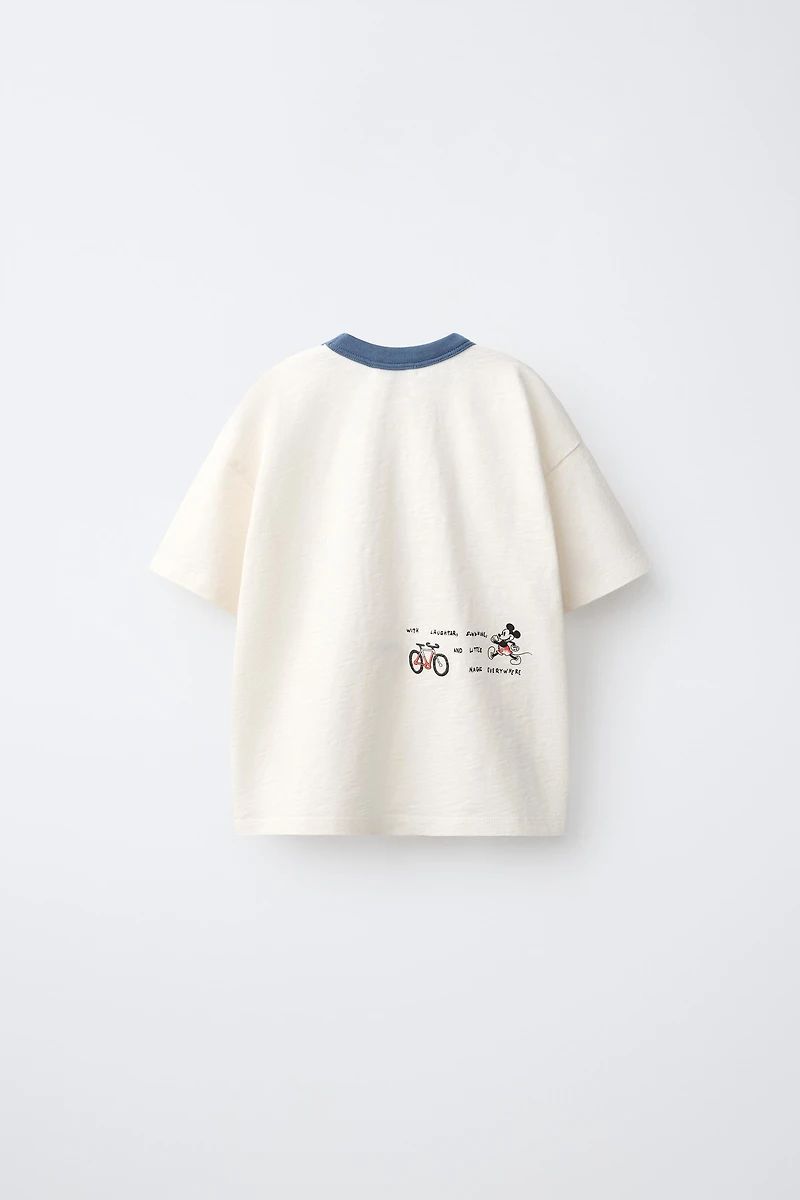 MICKEY MOUSE © DISNEY EMBROIDERED T-SHIRT