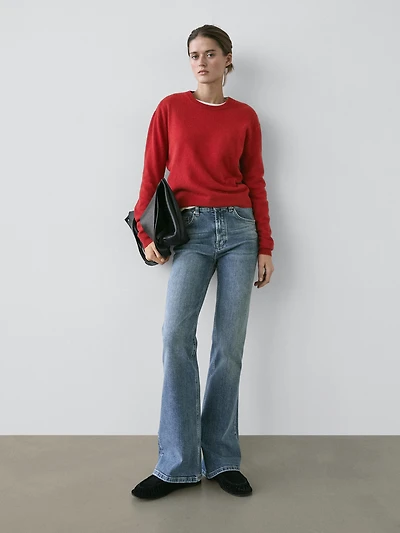 Skinny flare fit jeans