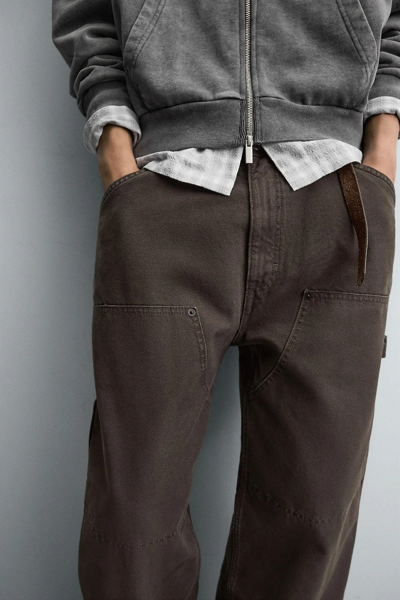 SPLATTER CARPENTER PANTS