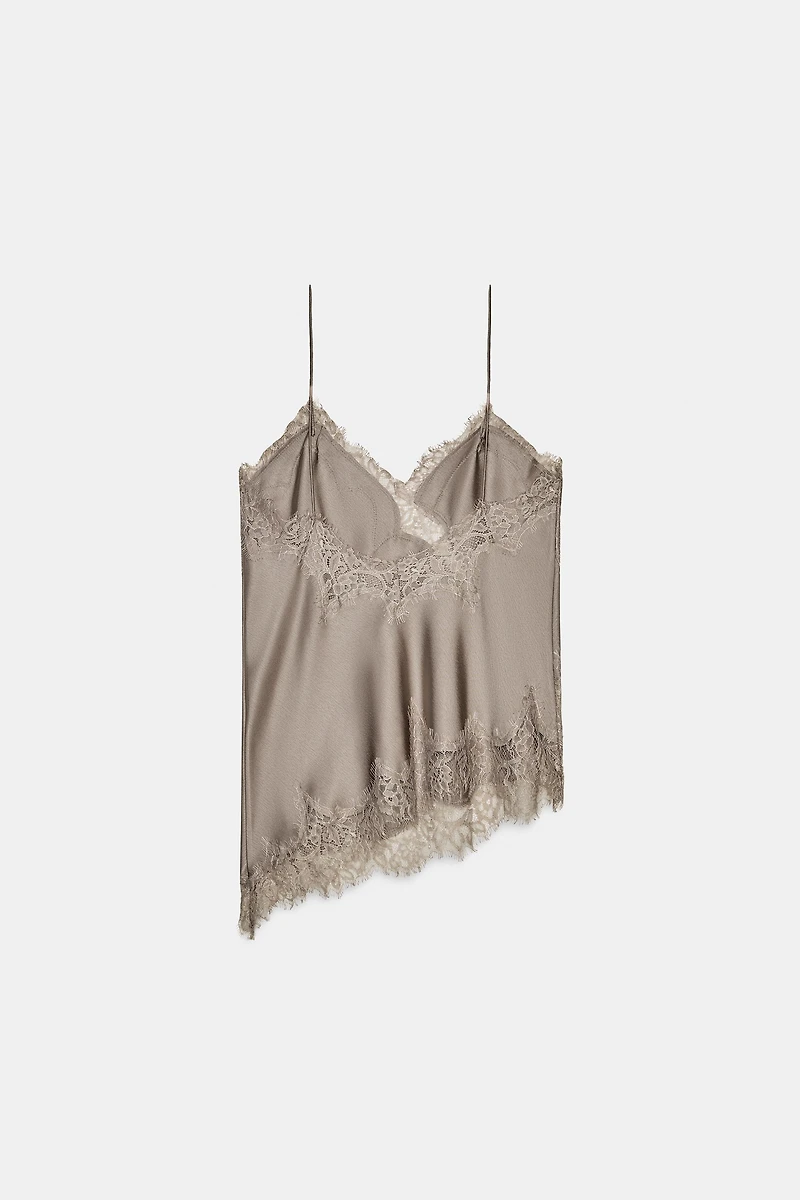 LACE CAMISOLE TOP ZW COLLECTION