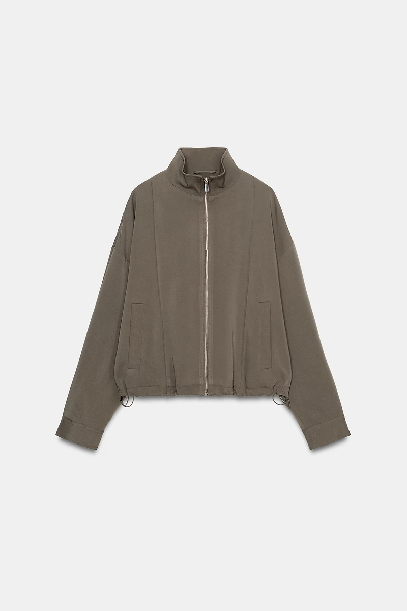 BLOUSON BOMBER COL MONTANT
